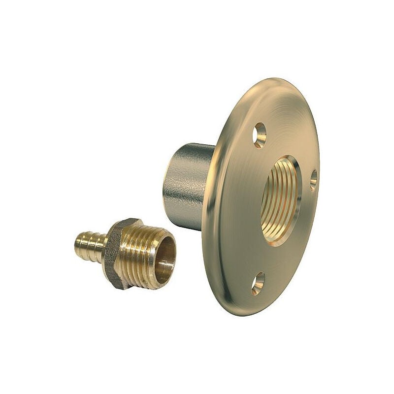 foto del prodotto 6505 1 2 f d12mm attacco a pressione a parete per paratie watts