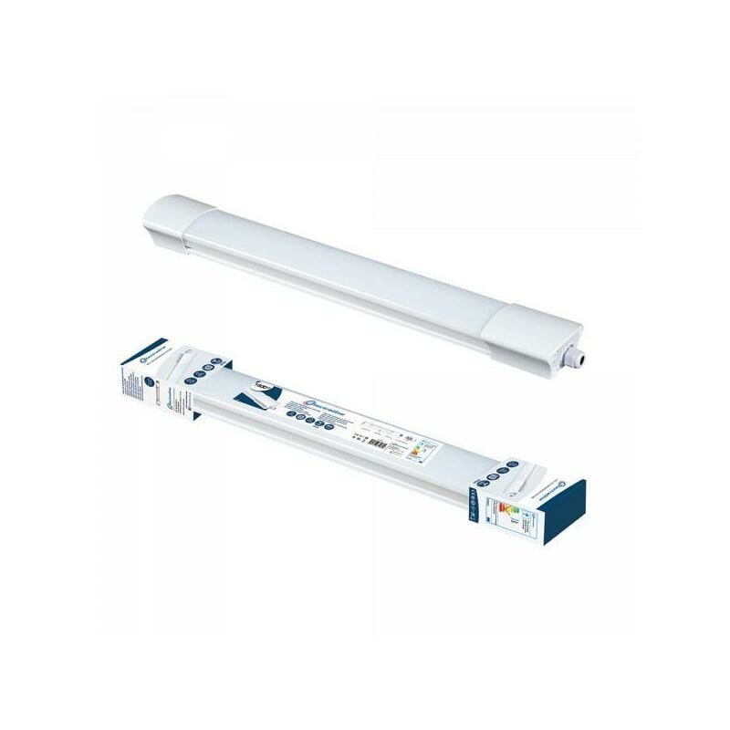 foto del prodotto 65062 barra luminosa led da esterno, plafoniera da giardino 50w 4500 lumen luce naturale impermeabile ip65 lunga 150 cm tubo led per giardino,