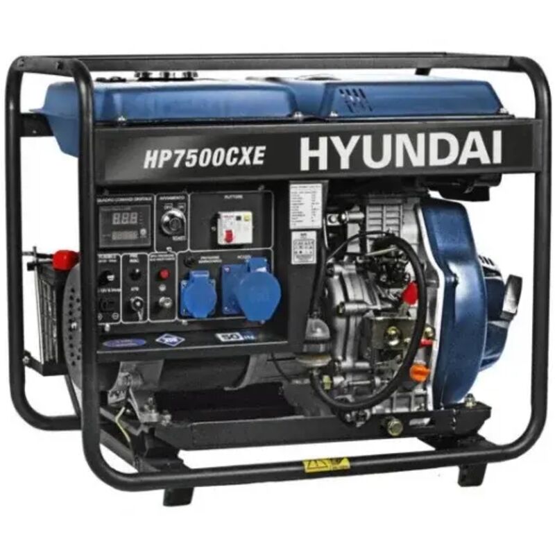 foto del prodotto 65221 generatore a diesel 4,5 kw monofase hyundai