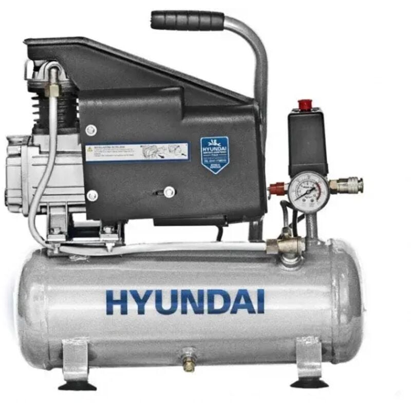 foto del prodotto 65602 compressore 750 w lubrificato 6 l hyundai
