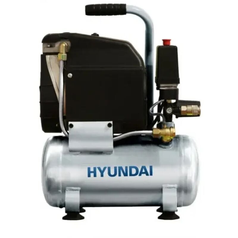 foto del prodotto 65603 compressore 1,1 kw oil free 6 l hyundai