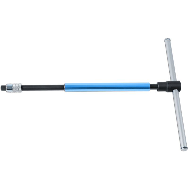 foto del prodotto 6581, chiave a t, diametro 6,35 mm, colore argento laser