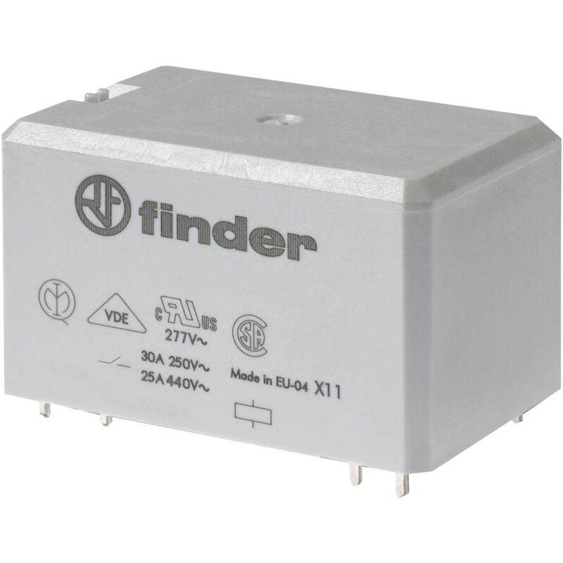 foto del prodotto 66.82.9.012.4000 rel ad innesto 12 v dc 30 a 2 na 1 pz. finder