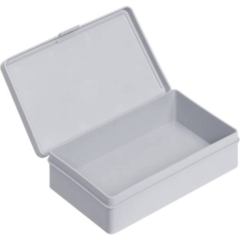 foto del prodotto 66017 scatola a cerniera l x l x a 136 x 87 x 35 mm grigio 1 pz. alutec
