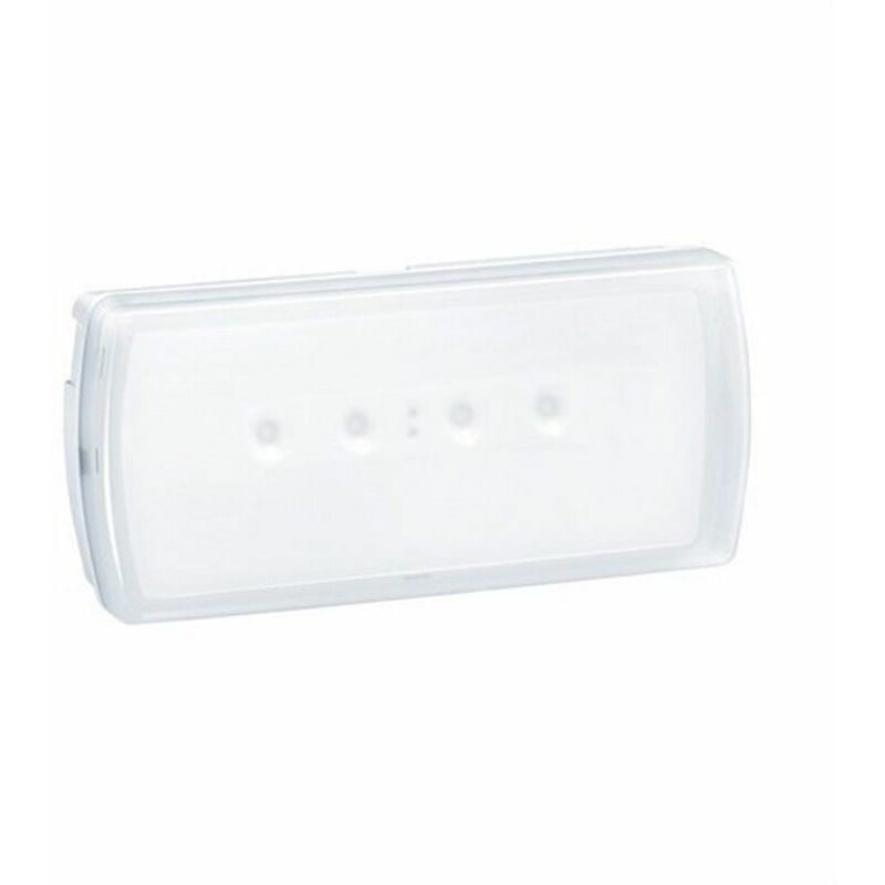 foto del prodotto 661606pl apparecchio di emergenza ura21led plus 200 lumen 1h permanente non permanente legrand