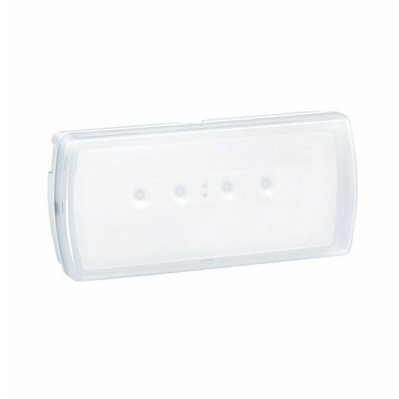 foto del prodotto 661607pl apparecchio di emergenza ura21led plus 350 lumen 1h permanente non permanente legrand