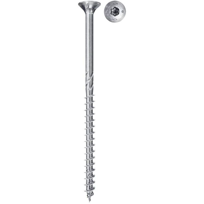 foto del prodotto 670380 power fast ii vite per truciolare 5 mm 70 mm impronta t acciaio galvanizzato zinco 100 pz. fischer