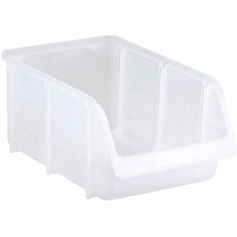 foto del prodotto 674700 cassetta impilabile da magazzino l x a x p 207 x 155 x 332 mm trasparente 1 pz. - h nersdorff