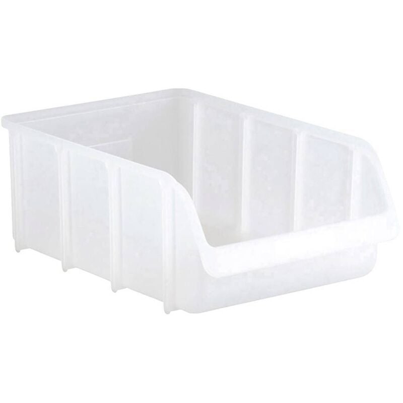 foto del prodotto 675700 cassetta impilabile da magazzino l x a x p 495 x 315 x 185 mm trasparente 1 pz. - h nersdorff