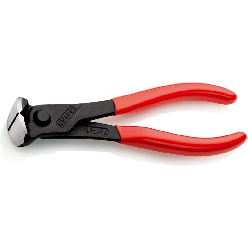 foto del prodotto 68 01 160 tronchese per meccanica con tagliente frontale rivestiti in resina sintetica bonderizzata nera 160 mm