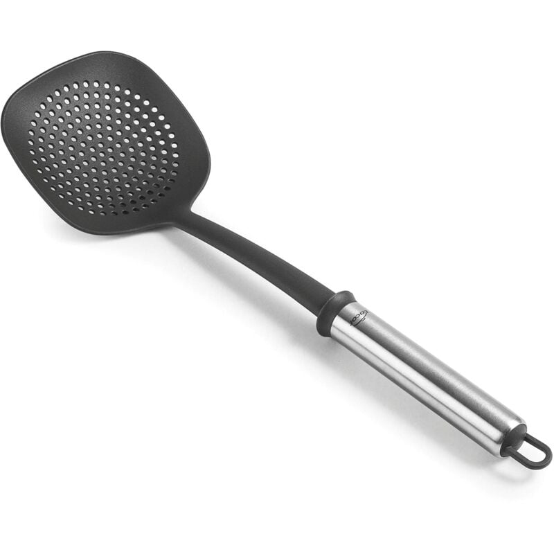 foto del prodotto 68272 schiuma due, nylon, acciaio inossidabile, silicone, senza bpa, 36 5 cm, nero lacor