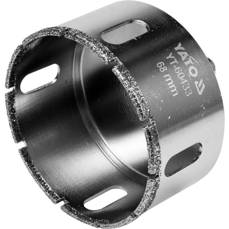 foto del prodotto 68mm yt 60433 trapano per gres yato