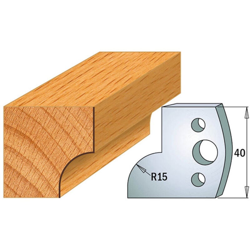 foto del prodotto 690.057 coppia coltelli sp 40x4mm profilati r15mm