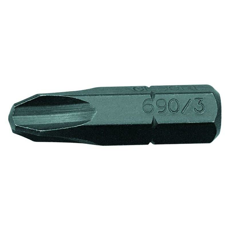 foto del prodotto 690 2 l s 010 bit per cacciavite 1 4 , confezione vantaggio 10 pezzi ph 2 l