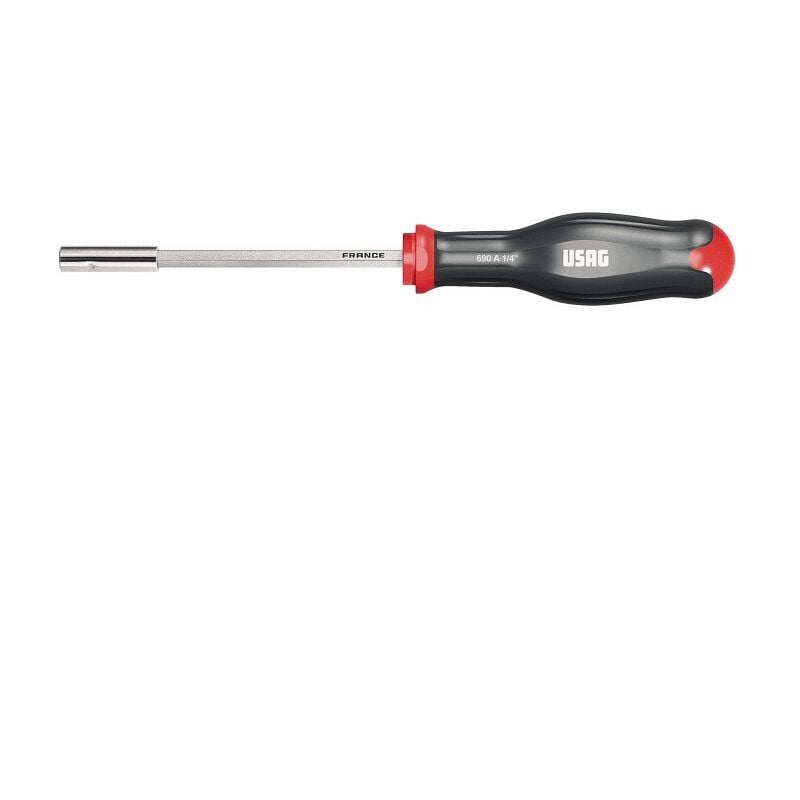 foto del prodotto 690 a 1 4 portainserti magnetico in acciaio con impugnatura 245 mm lunghezza 245 mm usag