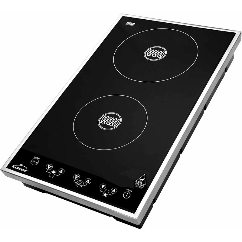 foto del prodotto 69033 piastra a induzione doppia 3100w lacor