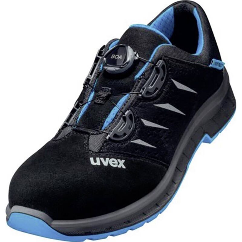 foto del prodotto 6938 6938247 scarpe di sicurezza s1p taglia delle scarpe eu 47 nero blu 1 paio a uvex