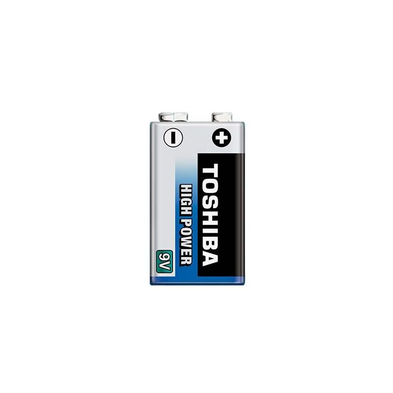 foto del prodotto 6lr61gcp bp 1 batteria domestica batteria alcalina 9v monouso toshiba