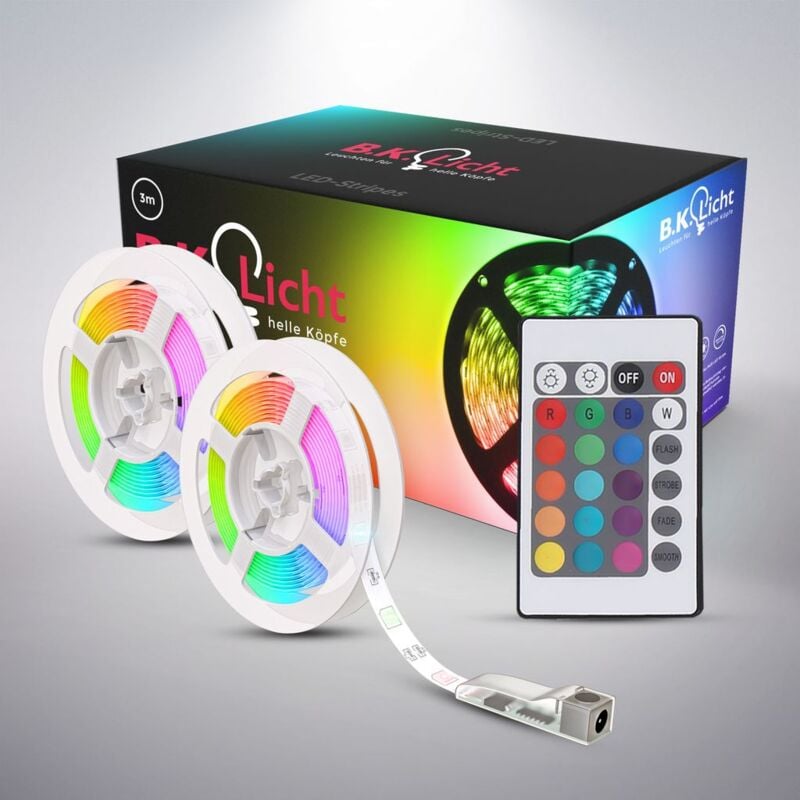 foto del prodotto 6m led band stripe rivestimento in silicone rgb striscia luminosa smd bar cambio di colore