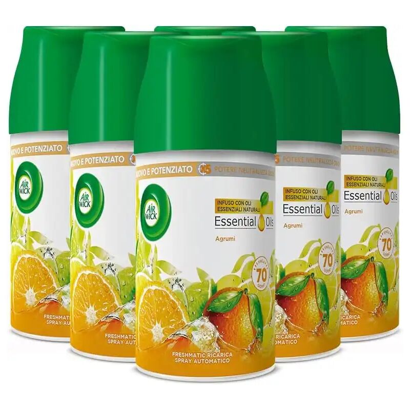 immagine 0 del prodotto 6x airwick freshmatic ricariche agrumi profumatore per ambiente 6x250ml