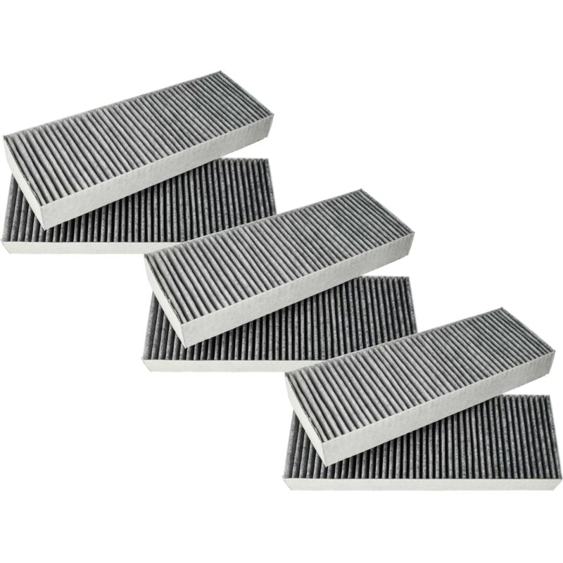 foto del prodotto 6x filtro a carboni attivi sostituisce bora bakfs 002, bakfs per cappe aspiranti 34 x 12,2 x 4,25 cm vhbw