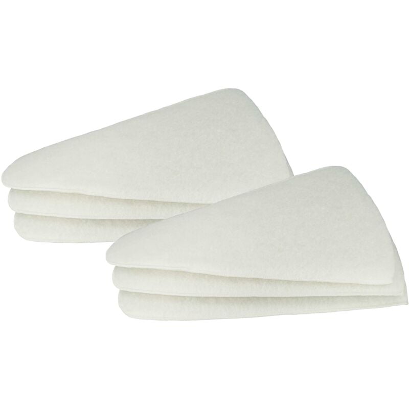 foto del prodotto 6x filtro a cono compatibile con vallox geo au enluft, luft scambiatore di calore geotermico filtro di scarico g3 bianco vhbw