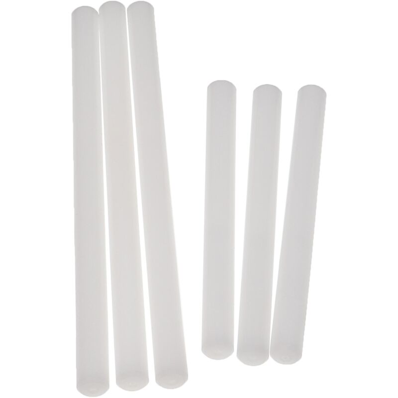 foto del prodotto 6x supporto per bicchieri per tutte le comuni lavastoviglie set 3x corti 3x lunghi di portabicchieri universali, plastica, bianco vhbw