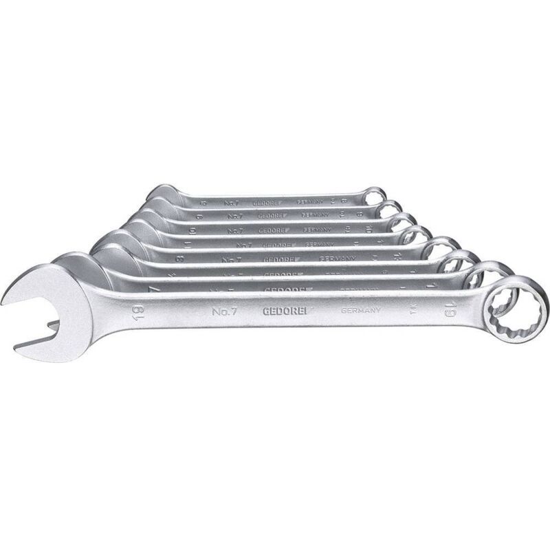 foto del prodotto 7-080 set di chiavi a bocca 8 pezzi, profilo ud 8-19 mm