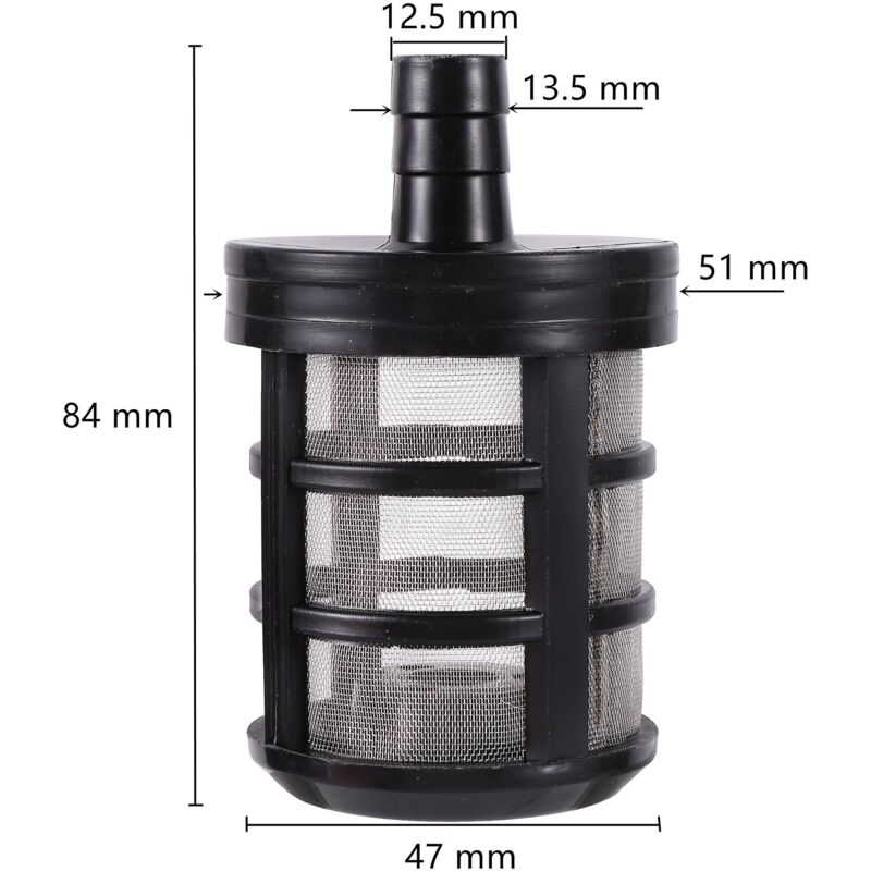 foto del prodotto 7/8/10/12/13 millimetri tubo tubo filtro di lavaggio auto filtri di irrigazione del giardino spruzzatore pompa di filtraggio filtro a rete maglia di