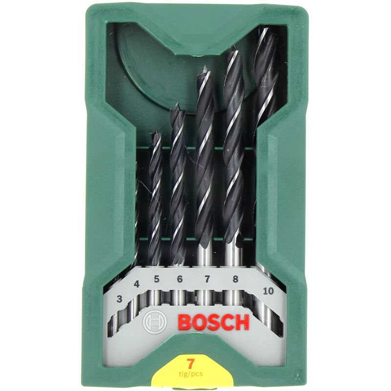 foto del prodotto 7 mini scalpelli per legno x line per trapano bosch