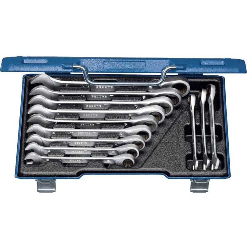 foto del prodotto 7 r 012 set di chiavi a bocca con cricchetto a anello, 12 pezzi 8 19 mm