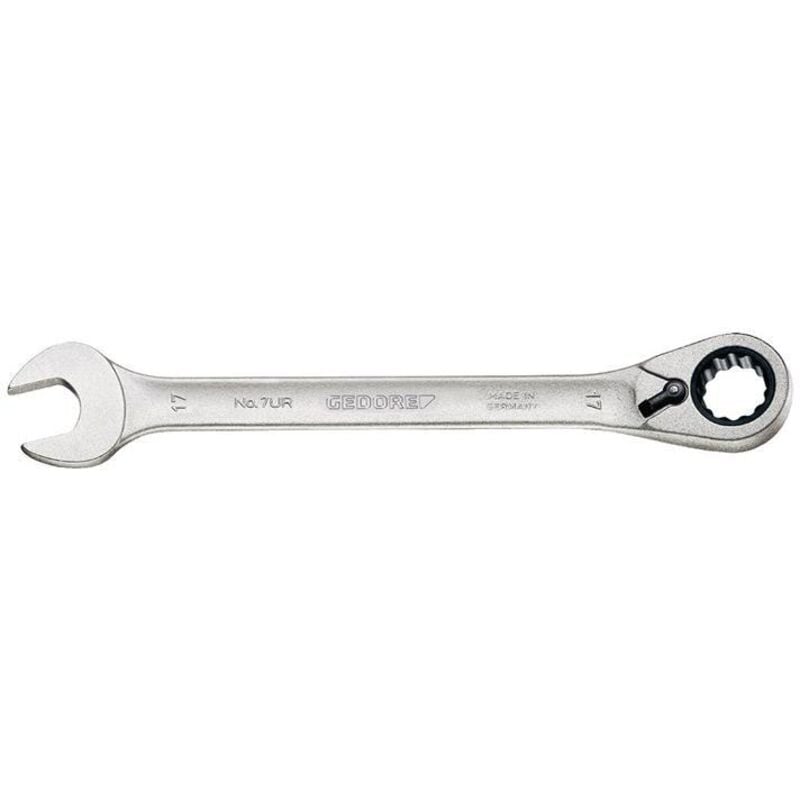 foto del prodotto 7 ur 21 chiave a forchetta con cricchetto ad anello, reversibile, ud 21 mm
