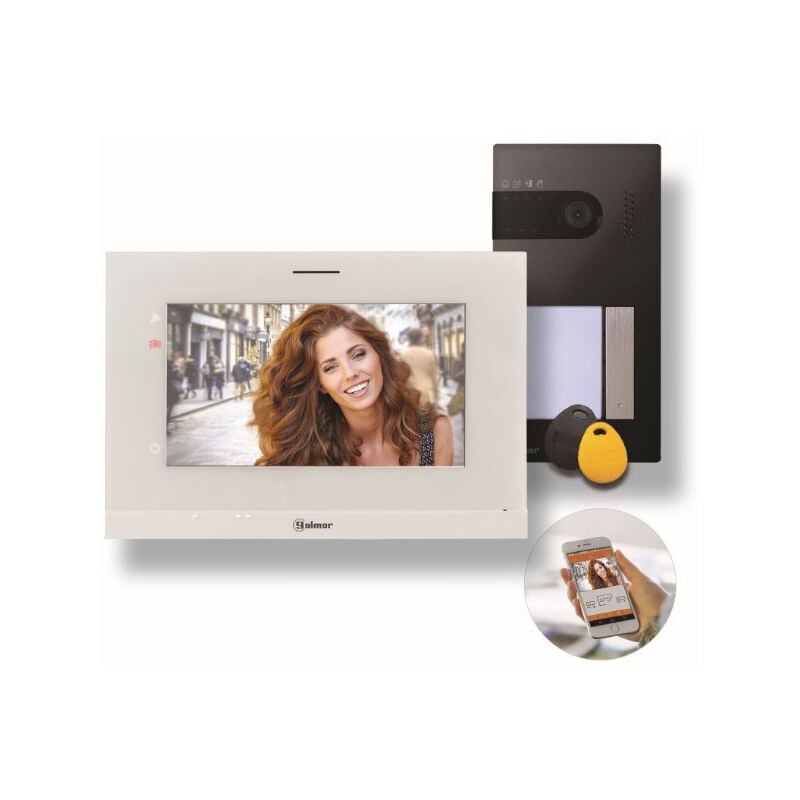 foto del prodotto 7'' wifi soul 1 bp video kit evicom - gs5110/art7w