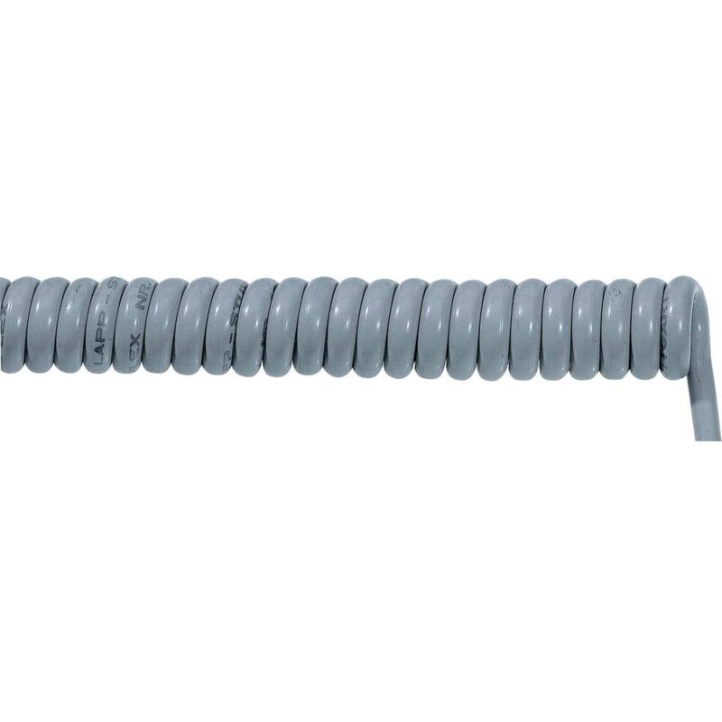 foto del prodotto 70002622 cavo a spirale lflex spiral 400 p 500 mm 1500 mm 2 x 0.75 mm grigio 1 pz. lapp