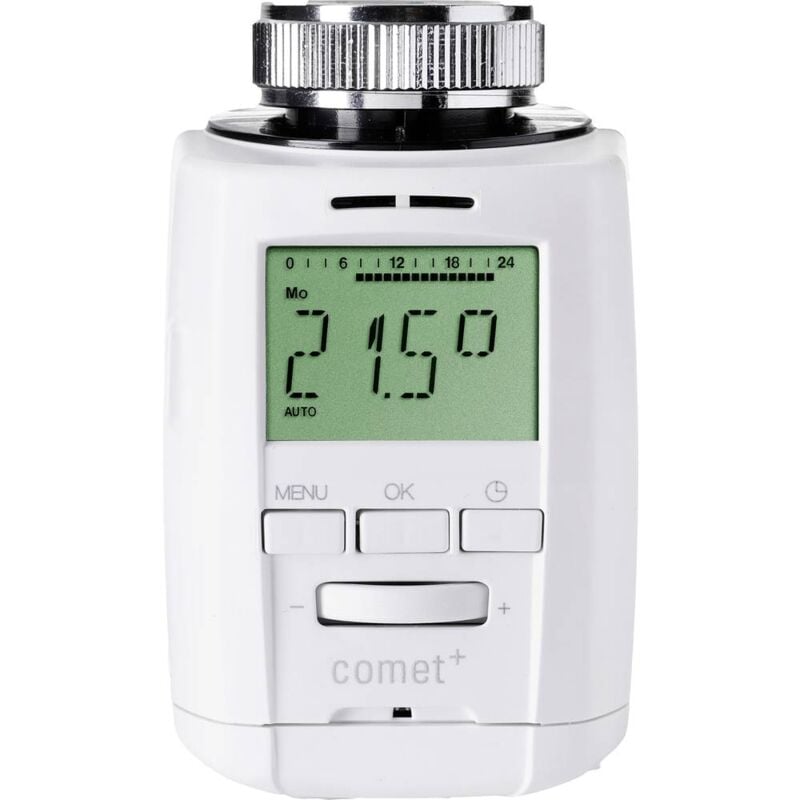 foto del prodotto 700083 comet plus termostato per radiatore elettronico 8 fino a 28 c eurotronic