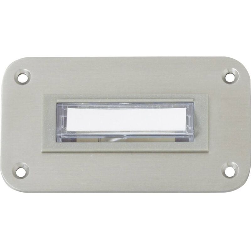 foto del prodotto 70142 pulsantiera per campanello con targhetta 1 parte acciaio inox 24 v 1 a heidemann