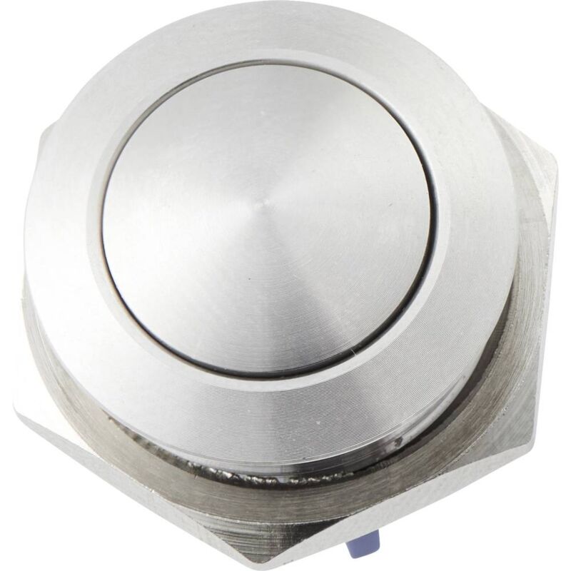 foto del prodotto 70522 tasto per campanello 1 parte acciaio inox 48 v ac 2 a heidemann