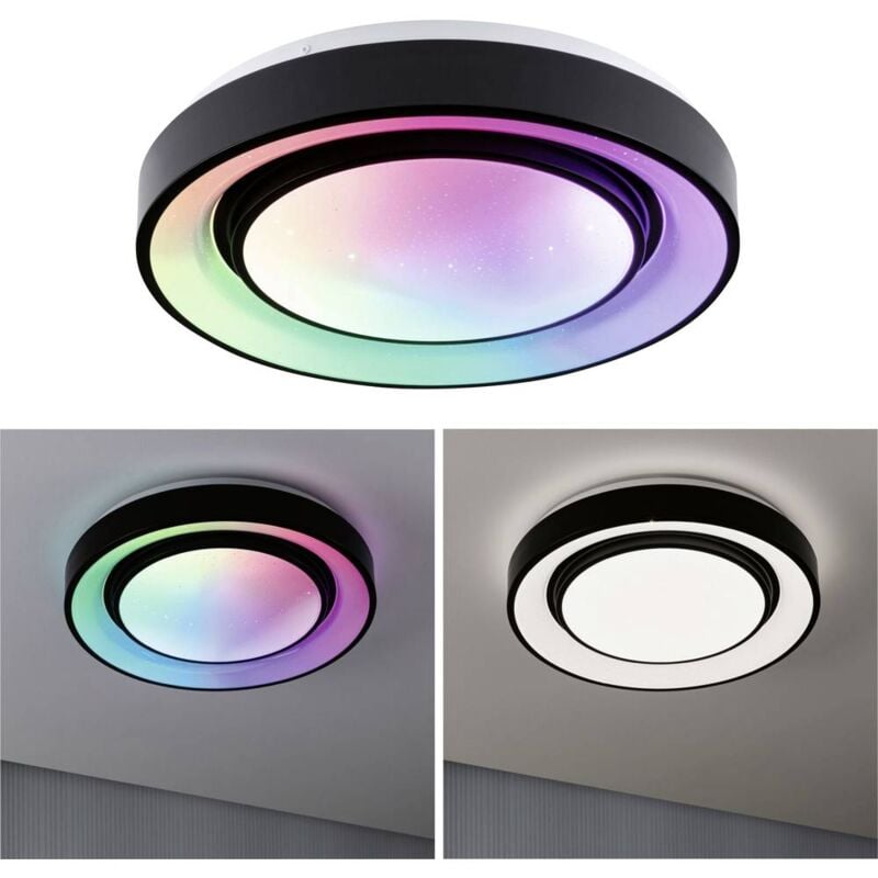 foto del prodotto 70544 plafoniera led led nero, bianco paulmann