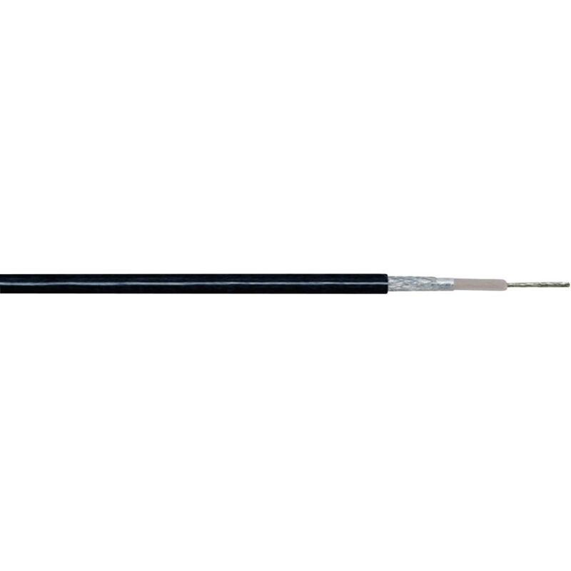 foto del prodotto 70i047 cavo coassiale diam. est. 4.95 mm rg58 50 nero 20 m kash