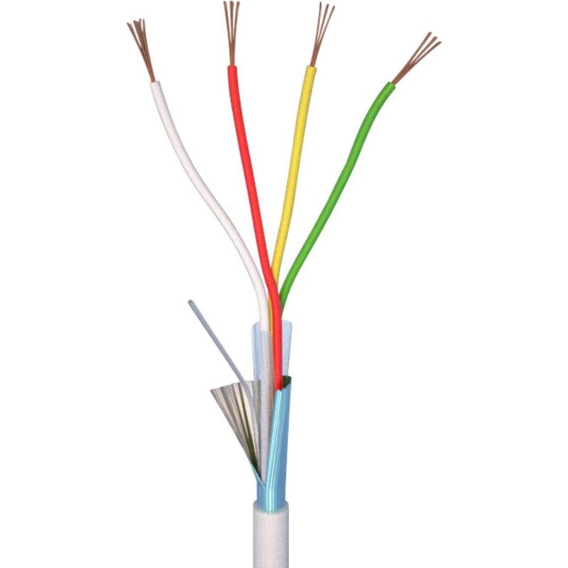 foto del prodotto 70i139 cavo per allarmi liyy 4 x 0.22 mm bianco 20 m elan