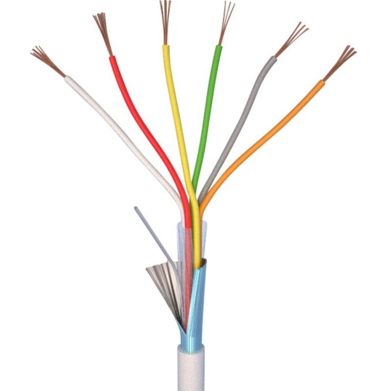 foto del prodotto 70i140 cavo per allarmi liyy 6 x 0.22 mm bianco 10 m elan