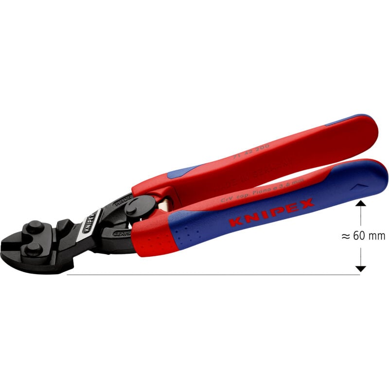 foto del prodotto 71 42 200 cobolt rivestiti in materiale bicomponente, forma affusolata bonderizzata nera 200 mm