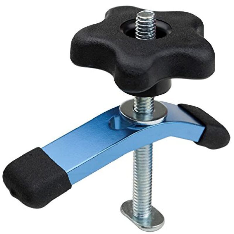 foto del prodotto 71082 mini morsetto di bloccaggio da 9,5 cm l x 3 4 w powertec