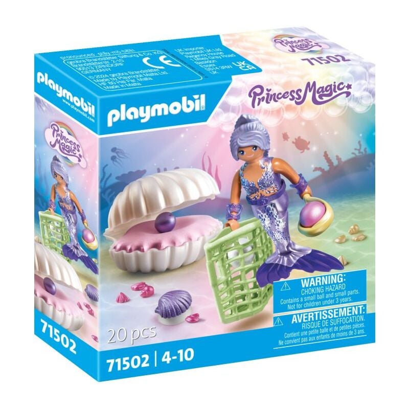 foto del prodotto 71502 sirena con conchiglia di perle 71502 playmobil