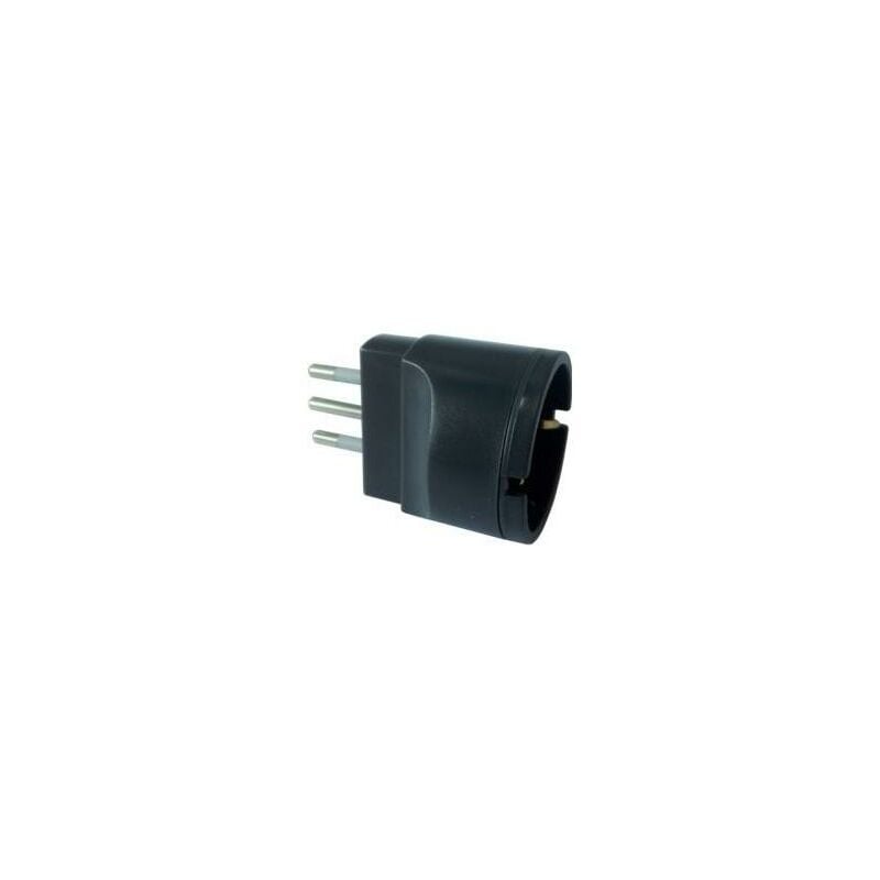 foto del prodotto 71917 adattatore presa tedesca schuko spina italiana grande 16a electraline