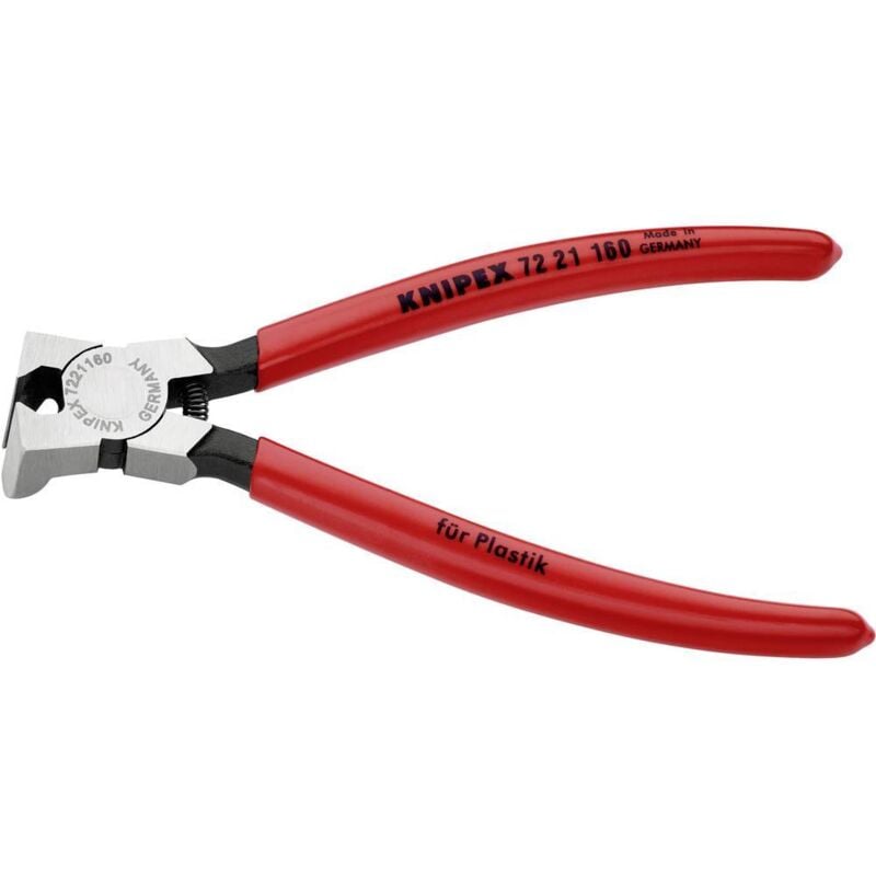 foto del prodotto 72 21 160 officina e meccanica tronchese laterale per materie plastiche senza sfaccettature 228 mm knipex