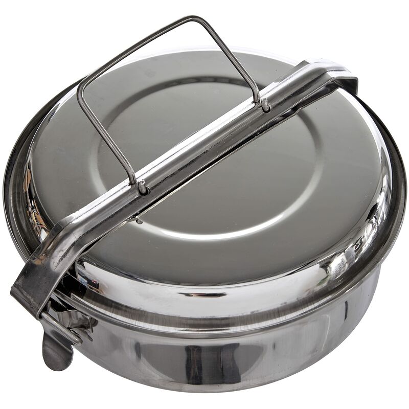 foto del prodotto 720618 contenitore per il pranzo in acciaio inossidabile con piatti, multicolore, 18 cm ibili