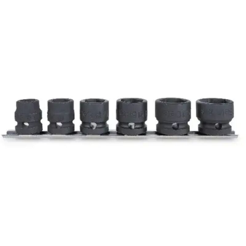 foto del prodotto 720s sb6 set bussole macchina corte 1 2 su guida magnetica 6 pz. beta