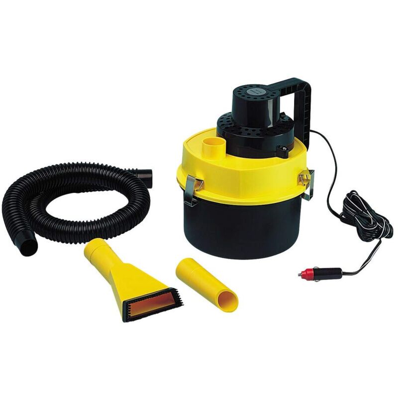foto del prodotto 72130 bidone aspirapolvere 12v 160w lampa