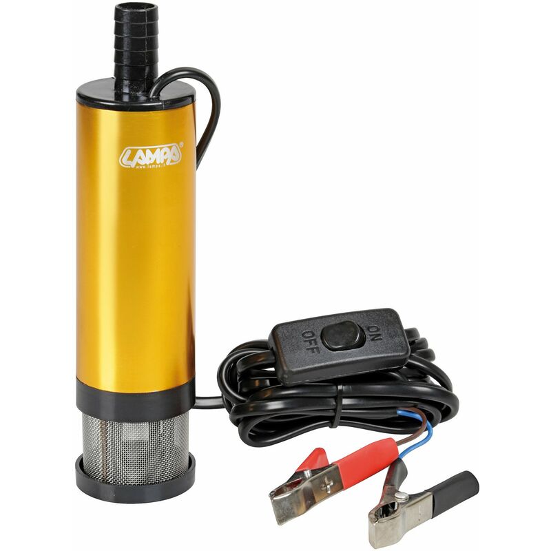 foto del prodotto 72158 pompa elettrica 12v aspira liquidi, 30l min, multicolore lampa